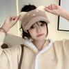 Korean Version of Autumn and Winter New Hat for Women Cute Cat Knitted Wool Hat Small Fresh Winter Windproof Warm Duck Tongue Cap