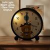 Silent Quite Tabletop Alarm Timer Cartoon Desk Clock Time Planning Clock  Desk Decoration