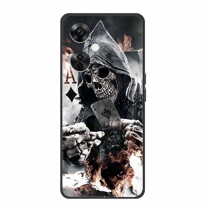 

For OnePlus Nord CE 3 Lite 5G 6.72 Cases Black Silicone Soft Marble Lion Case For OnePlus Nord CE 3 TPUProtective Animal Luxury Nord CE 3