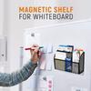 Magnetic Mesh Basket - Strong Hold for Whiteboard, Fridge, Locker. Versatile & Durable Desk Organizer.