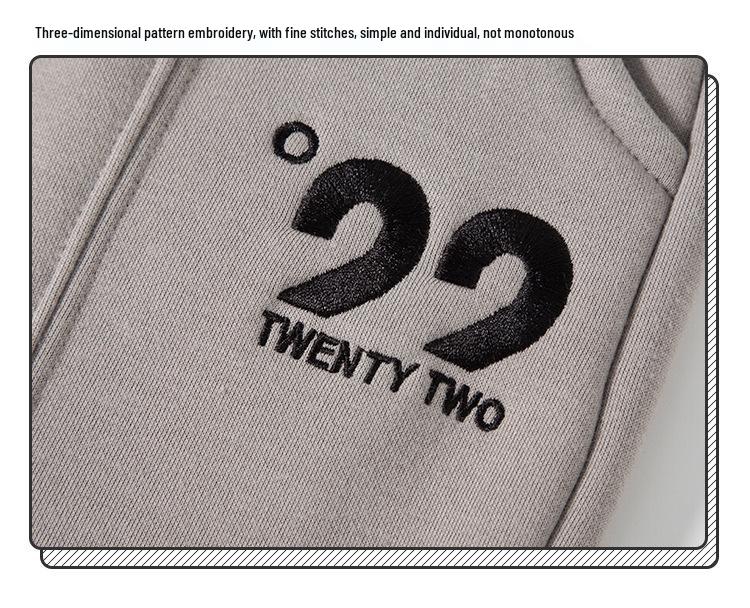 Trendy INS Style Boys' Autumn/Winter Sweatpants - Casual Sports Long Pants with Letter Design