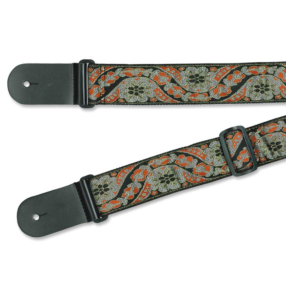 

RENEGADE Guitar Strap Jacquard Woven Polyfiber Leather Width 50mm & JAC-03