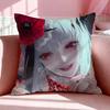 Game P-Path To Nowhere Cushion Cover Breathable Linen Pillowcase Summer Odorless Eco-Friendly Invisible Zipper Washable