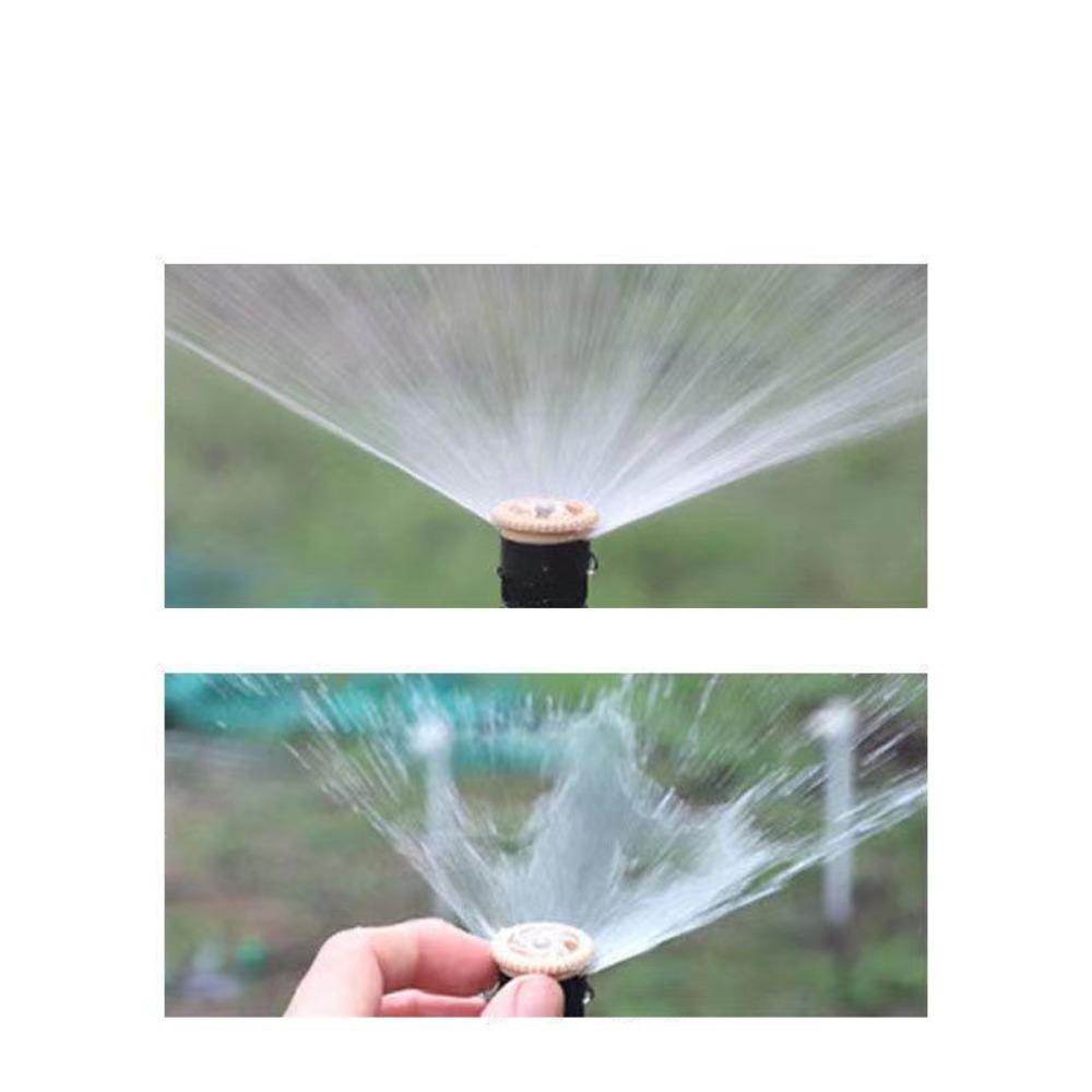 Garden Sprinkler 360° Rotation Irrigation Watering System Agriculture Ground Automatic Tube Adjustable Plug Buried Atomization