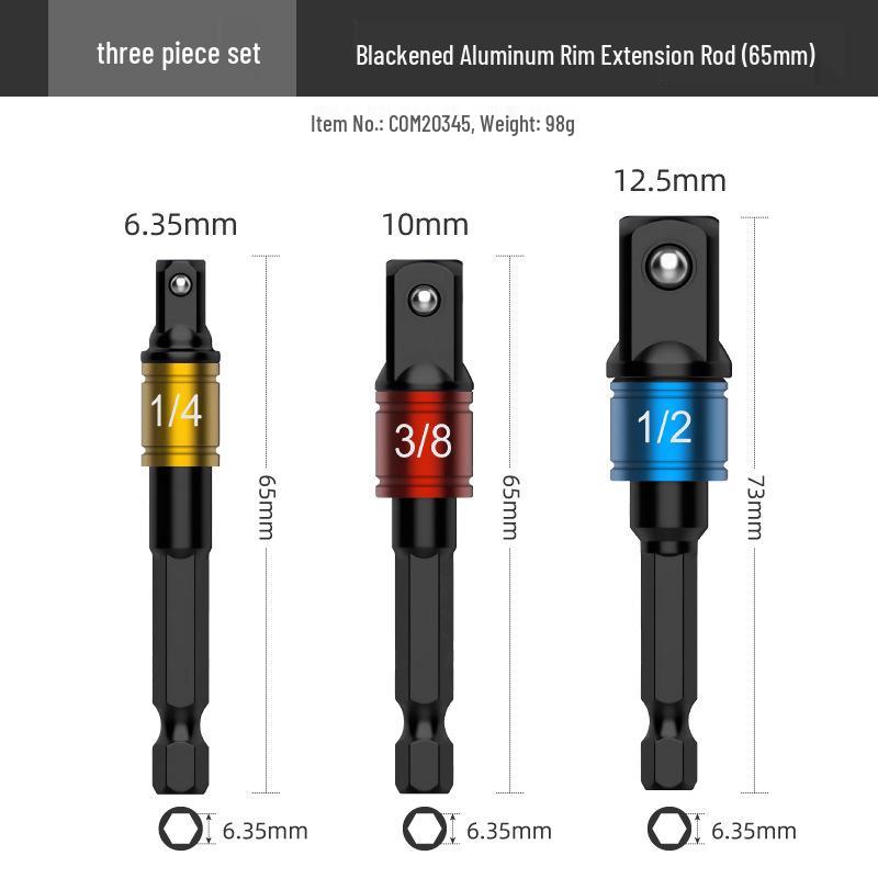 Multi-Function Electric Drill Bit & Socket Adapter