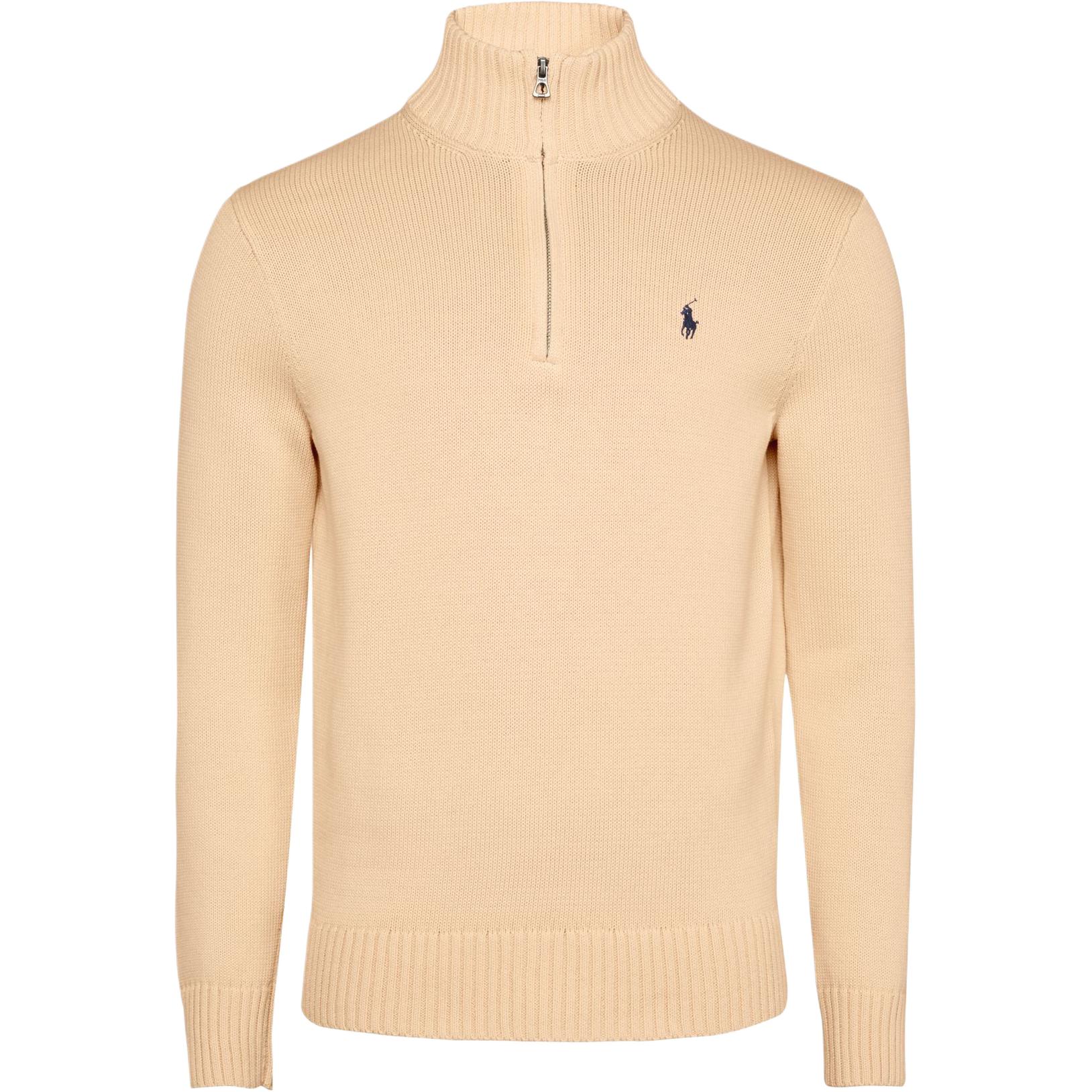 

Polo Ralph Lauren Вязаный свитер с длинным рукавом, вышитым логотипом и цветными блоками, воротник в рубчик, мужской свитер 710859939-504 XXL