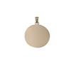 Gold-Plated Titanium Steel Military Dog Tag Necklace with Custom Engraving