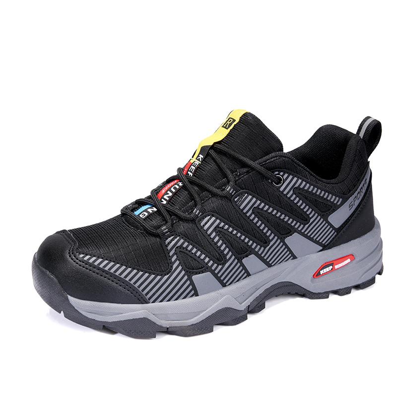 New Men'S Mountaineering Shoes, Cycling Shoes Solomon Outdoor Tourism Hiking Shoes Breathable Lightweight Anti Slip Shoes