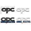 3D Metal OPC Line Car Rear Boot Trunk Emblem Badge Sticker Decal Accessories For I-nsignia C-orsa E A-stra H J D Z-afira V-ectra