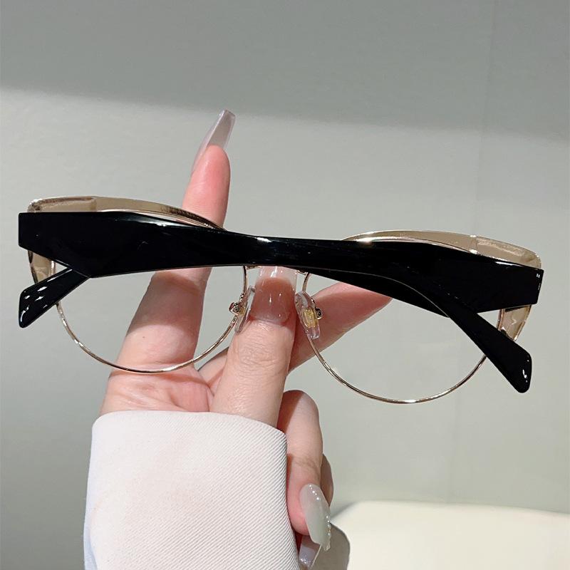 Anti Blue Light Cat Eye Glasses Women For Female Vintage Luxury Brand Designer Myopia Prescription Optical Eye Glasses Frame