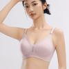 Lingerie Women's Gathering Bra Thin Lingerie Seamless Bra Breast Gathering and Anti-sagging Bra Push Up Bra