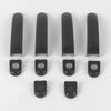 For Volkswagen VW Touran Caddy T5 Transporter 2003 2004-2015 ABS Chrome Door Handle Cover Trims Sticker Car Styling Accessories