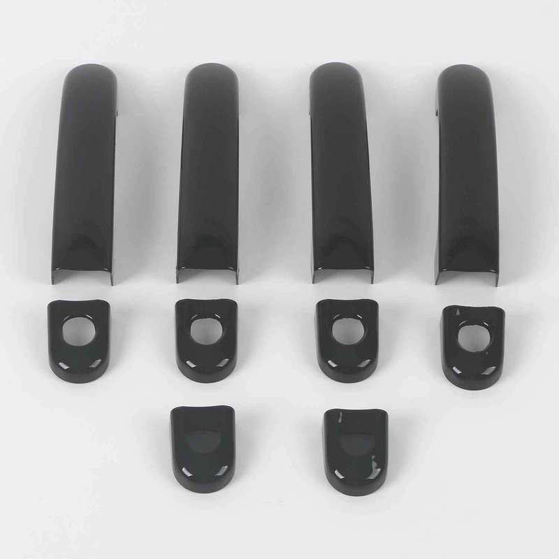 For Volkswagen VW Touran Caddy T5 Transporter 2003 2004-2015 ABS Chrome Door Handle Cover Trims Sticker Car Styling Accessories