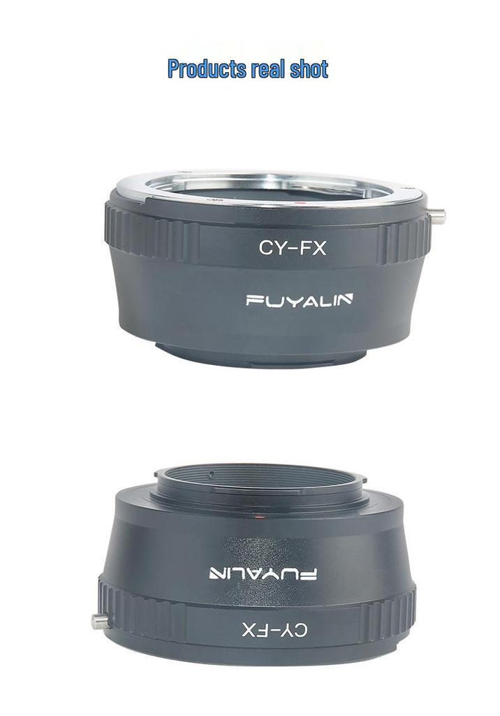 CY-FX Lens Adapter for Contax CY Mount Lenses to Fujifilm X-Series Cameras