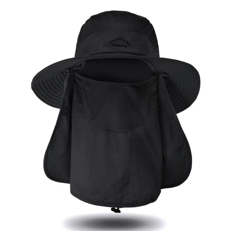 Sun Protection and UV Protection Outdoor Wide-brimmed Hat, Quick-drying, Hiking, Fishing, Fisherman's Hat