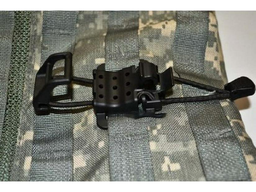 Tactical Outdoor MOLLE Quick Release Clips: Shovel, Axe, Flashlight, Ice Axe