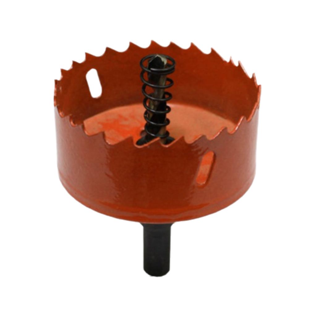 50-65mm Wood  Drilling Crown Easy Chip Removal Bimetal Hole Opener Hole Saw Drill Bit  Woodworking