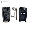 Yocasty Remote Flip Key Shell Case For Chevrolet Cruze Lova Camaro Impala Spark Opel Replacement Car Shell 2 3 4 5 Button