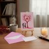 Romantic Theme Anniversary Card Heart Tree Design 3D Heart Tree Couple Card Pop-Up Mechanism Gift Cards Valentines Day