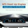 G3 GPS HUD Auto Speedometer Head Up Display Car Smart Digital Meter Electronics Accessories for All Car Whit Alarm Reminder