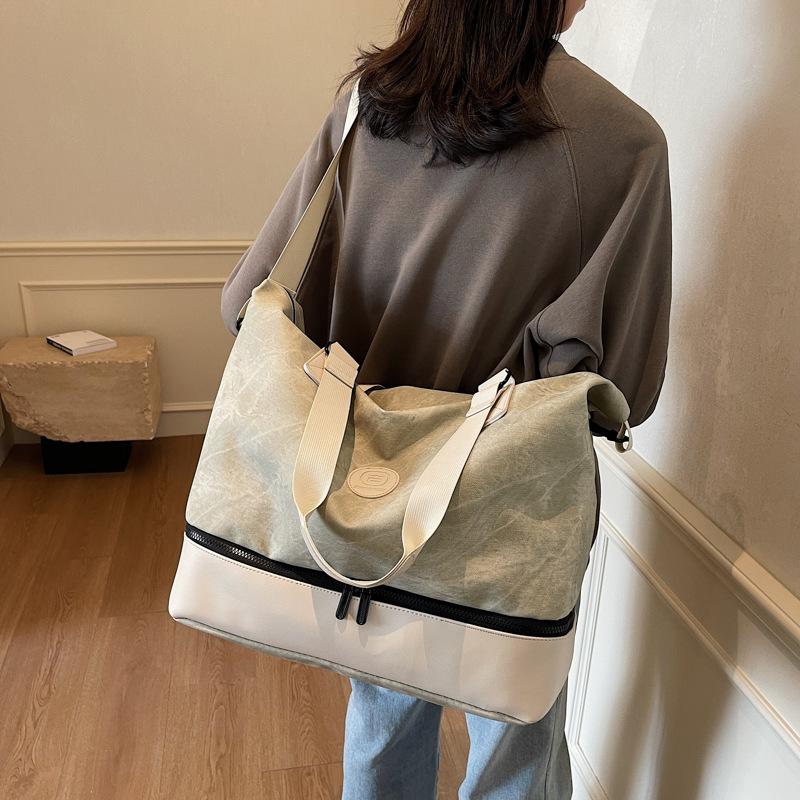 Men's and Women's Shoes with Bags for Men and Women's Outings, Travel Bags for Dry and Wet Separation Sports Yoga Fitness Bags for Pulling Rods