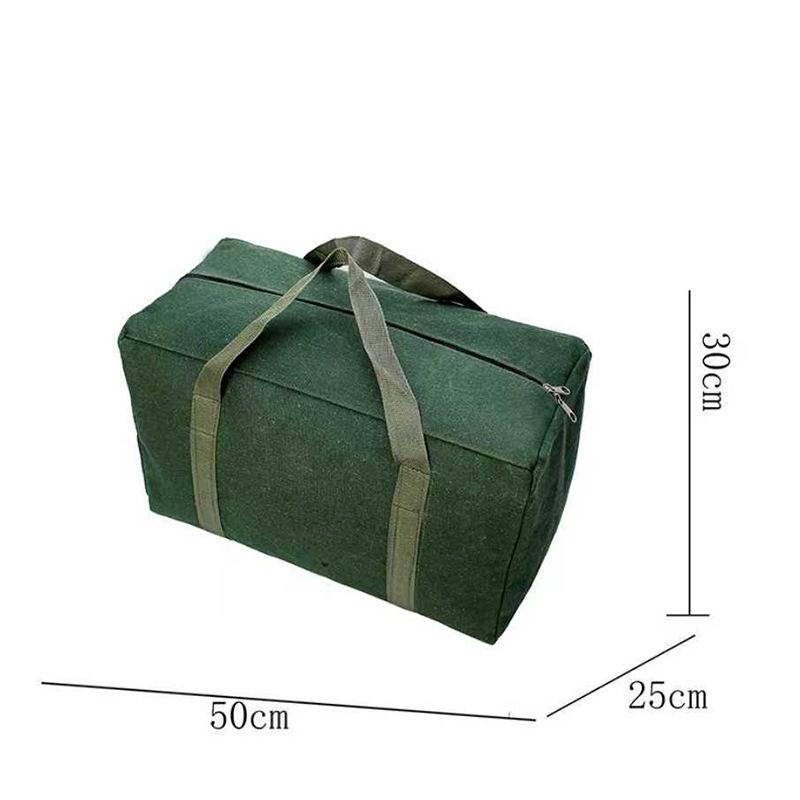 Thickened Canvas Electrician Tool Bag for Screwdrivers & Hardware