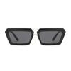 Retro tech square sunglasses UV protection outdoor driving fashion glasses for women