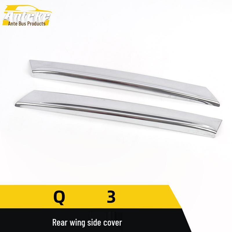 Q3 Rear Wing Side Cover Electroplated Trim Sticker - Exterior Car Accessory