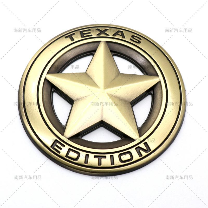 TEXAS EDITION Sticker Is Suitable for JEEP's Personalized Modification of the Grand Cherokee Car Sticker Emblem Metal Sticker