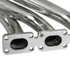 Stainless Steel Exhaust Manifold Header For 92-99 BMW E36 320 323 325 328 M3 6-CYL 3-1 Downpipe