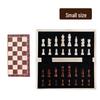 Premium Rosewood Magnetic Foldable Chess Set - High-Quality International Toy