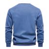 TrendHub New Autumn Fashion Design Polo Neck Sweatshirts for Men Casual and Social Wear Quality Cotton Mens Sweatshirts
