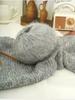 Blue Tear Spray Mohair Yarn: Gold-Thread Starry Sky Series for Chunky Knit Scarves