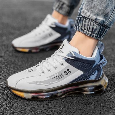 Men's Shoes Summer New Running Ultra-light Waterproof Shoes Men's Sports Basketball Shoes Soft-soled Shoes Men's Super Soft Dad Shoes