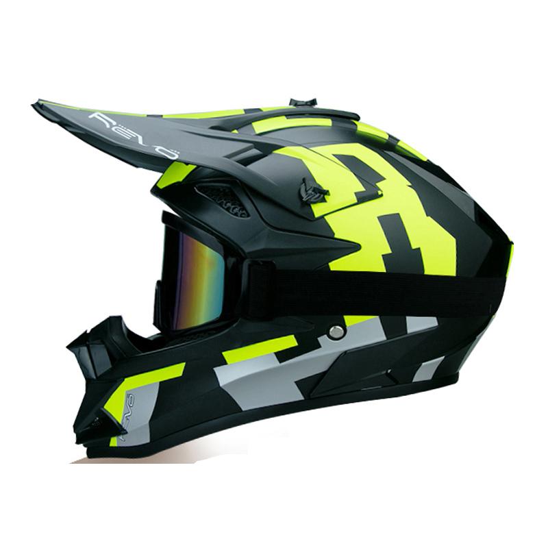 VGV Motocross Safety Helmet Unisex DOT ABS Certified for Men Women Bicycle Downhill ATV Motorcycle Head Protection All Seasons