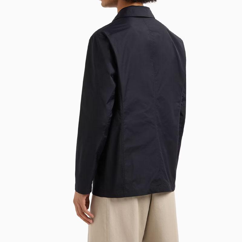 Armani Exchange AE SS25 Business Suit Coat Men's Dark Marine Blue XM000670-AF12283-UB101