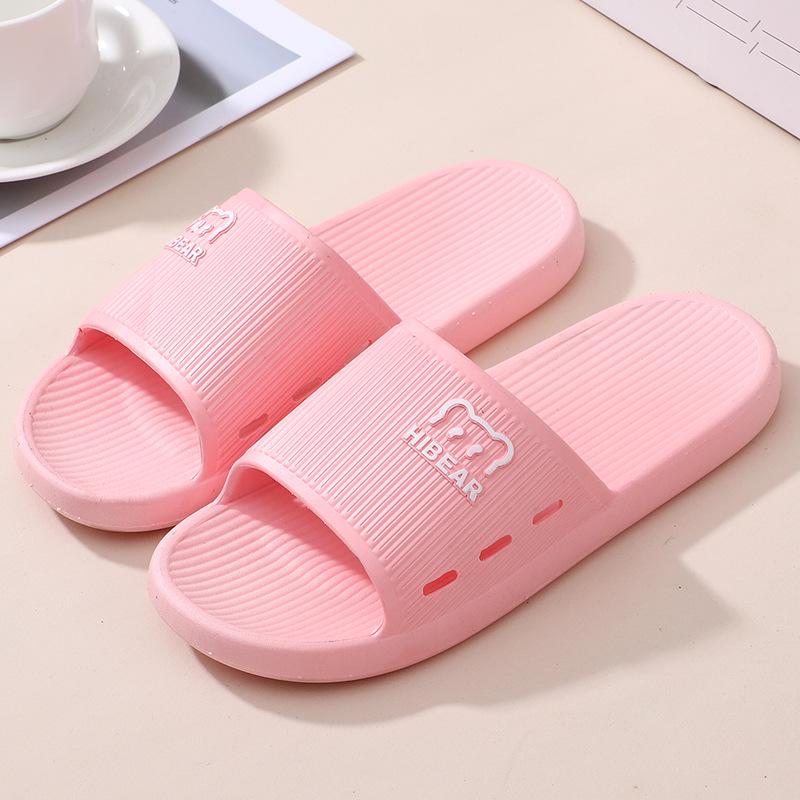 Women's Non-slip Rubber Sole Summer Slippers for Indoor Bathroom Use