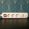 Bloc Multiprise - BOXELEC - 3500W - 3 Prises Classiques - 2 Ports USB - Câble 1M
