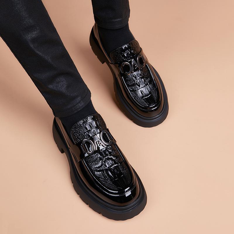 Luxuriöse Herren Leder Freizeitschuhe Hohe Qualität Business Formelle Schuhe Oxford Freizeitschuhe für Herren Mode Bequemer Derby Schuh