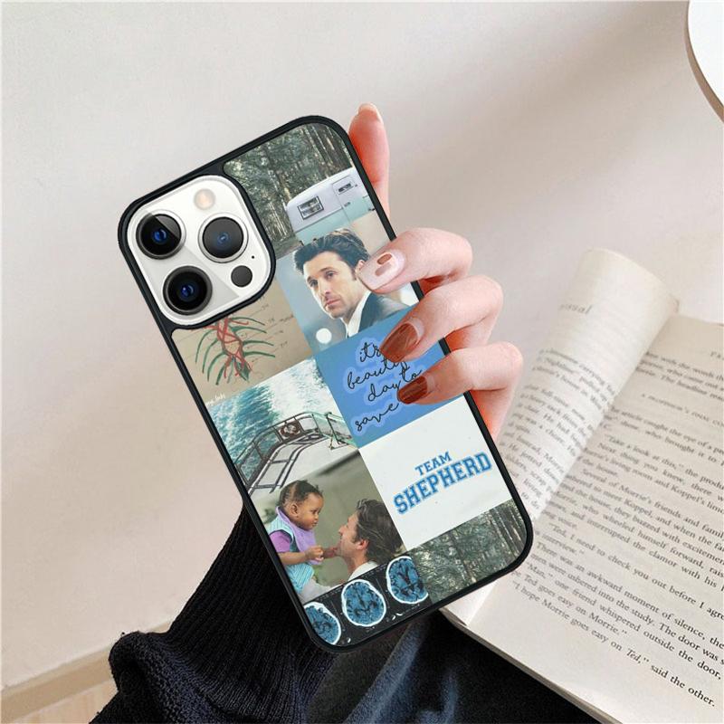 Derek Shepard Grey Anatomy Mobile Phone Cases Cover For iPhone 17 Air 16 15 14 12 13 11 Pro MAX apple Plus SE2020 Coque