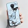 Printed Phone Case For Nokia G10 / Nokia G20 / Nokia 6.3 Fundas Soft Silicone Black Shell Cover Cute Flower Cartoon Casing Coque