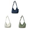 Nylon Tote Bag With Zipper Closure And Internal Pockets For Daily Use