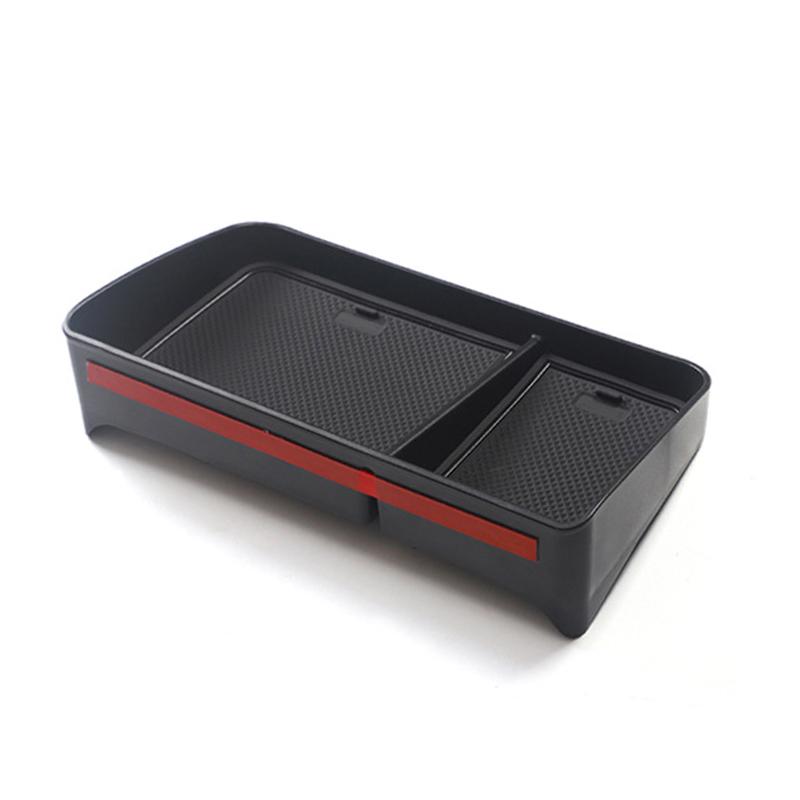 Car Front Console Dashboard Storage Tray Box Black Plastic Fit for Toyota Corolla
