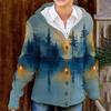 25-Year Cross-Border Hooded Cardigan-Style Fine Knit Sweater Coat