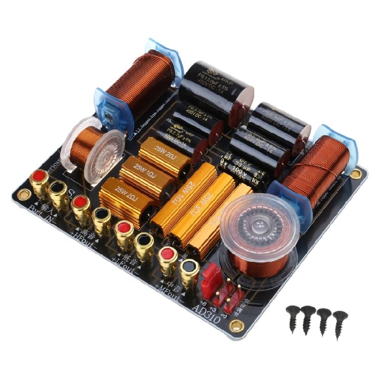 

Reliable AD310 3 Way Crossover 450W Speaker High Power Splitter for KTV Bar 1