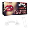 Halloween Teeth Theme Party Cosplay Retractable Lower ulation Tooth Plastic Girls Decoration Mouth Brace Night Costume