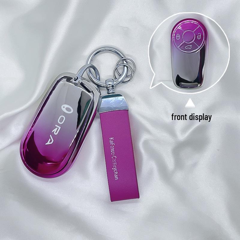 ORA Good Cat GT, Lightning Cat, Black Cat, White Cat, Ballet Cat Key Cover - Car Bag Protector