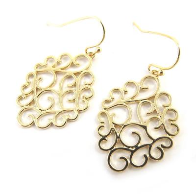 [M6191] - Gold Plated 'Carmen' Earrings