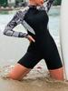 Bloemen Long Sleeve Surfing Zwempak 2025 Bodysuit Zwemkleding Dames Één Delig Rashguard Duikkleding Badkleding Zwempak