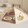 Convenient Meals Cover Dustproof Food Leftovers Cover Umbrella Cover Anti-fly Cover  Kitchen